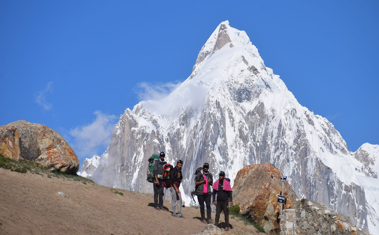 Photo During Gondogoro k2 trek
