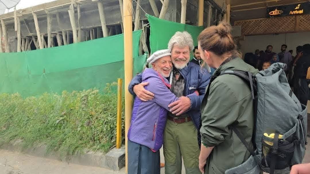 Reinhold Messner and Rozi Ali reunited in 2025